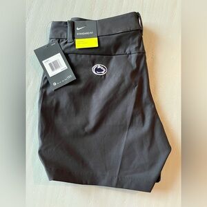 Nike Penn State Women’s Standard Fit Golf Shorts Black Size 2